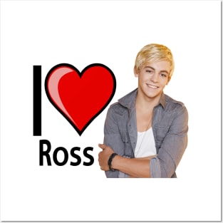 i love heart Ross Lynch Posters and Art